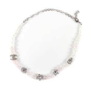 Chanel Cc Logo Pendant Necklace #250083C17B